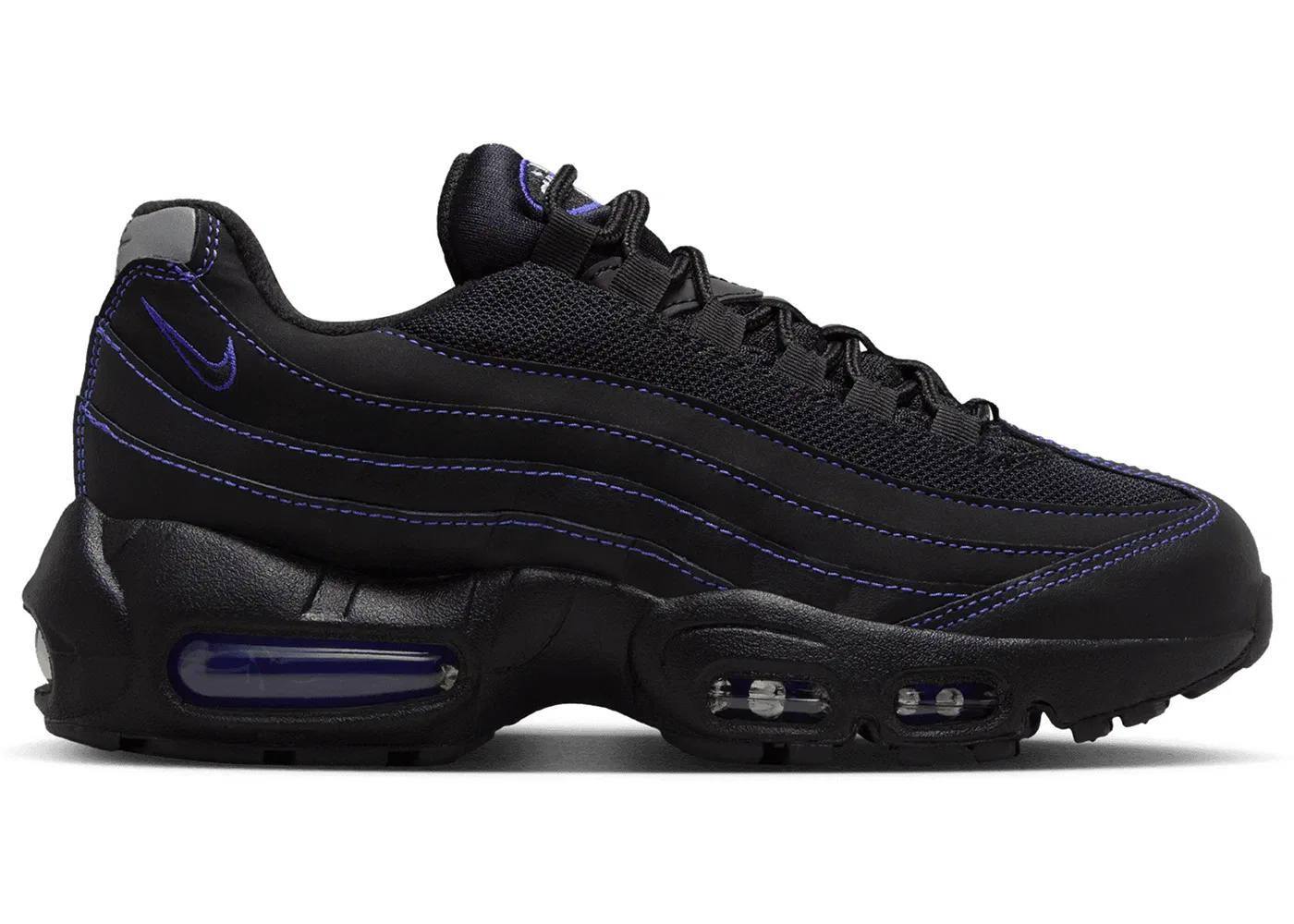 Детские кроссовки Lifestyle Nike Air Max 95 Recraft, Black/Persian Violet/Grey