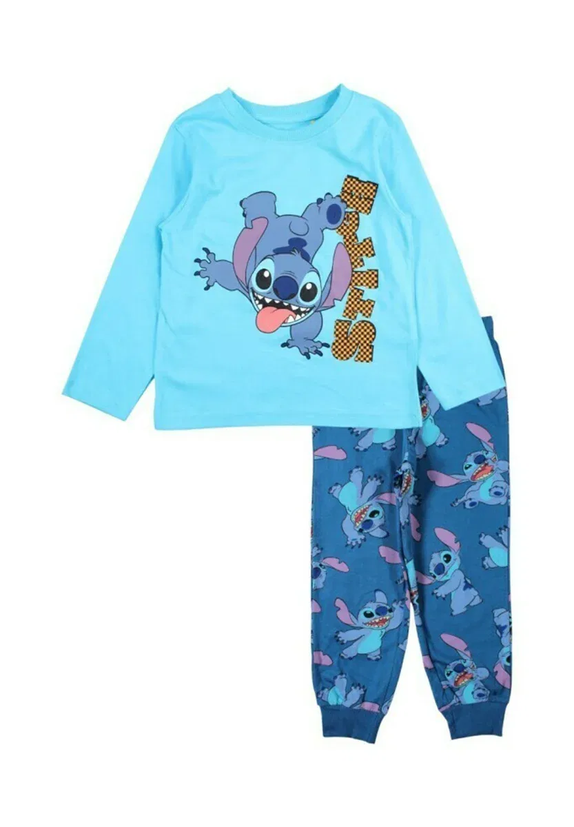 Комплект Imprimé lilo et Stitch - пижамный комплект Disney, Bleu
