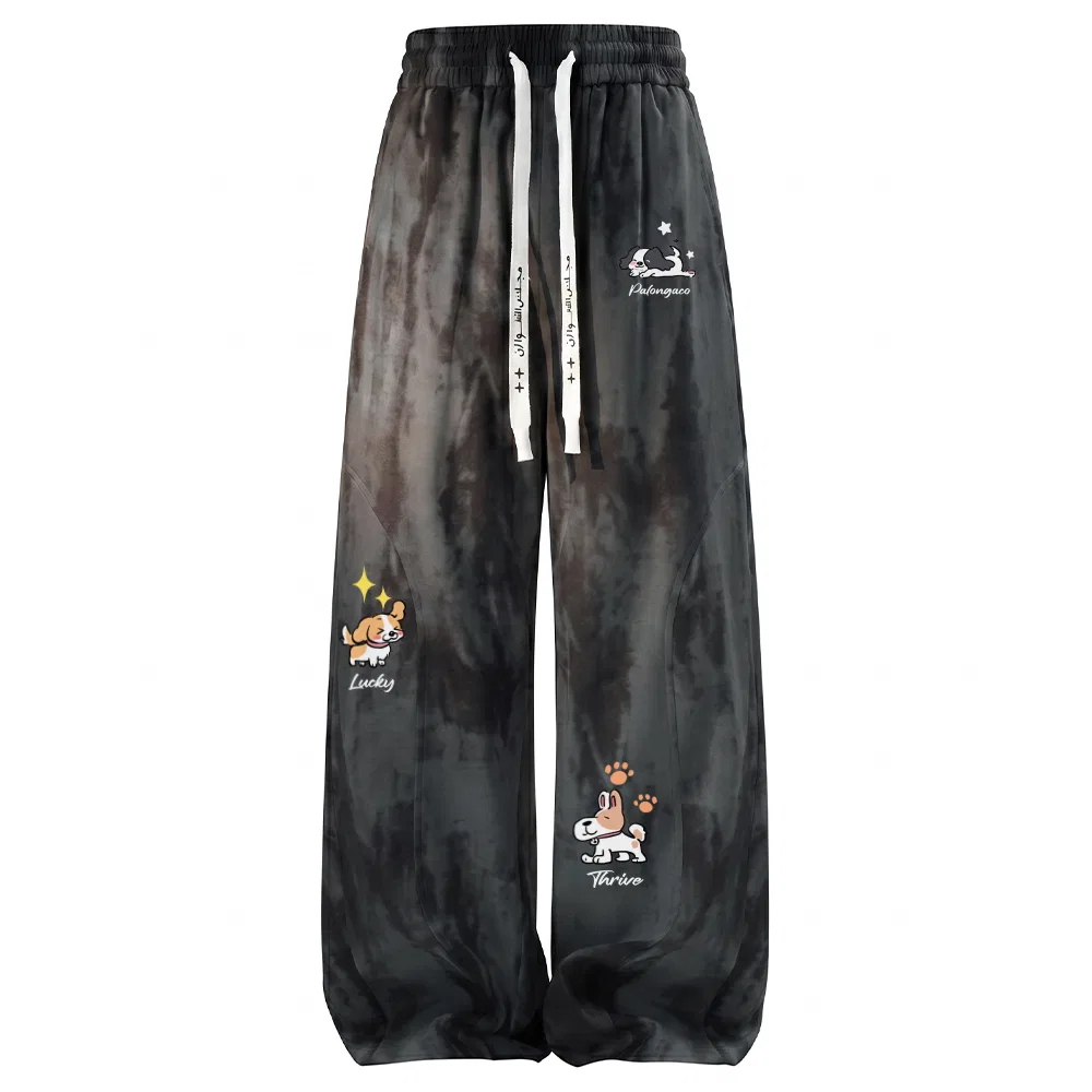 Детские повседневные брюки прямого кроя Casual Pants, PAL ONGACO, Black