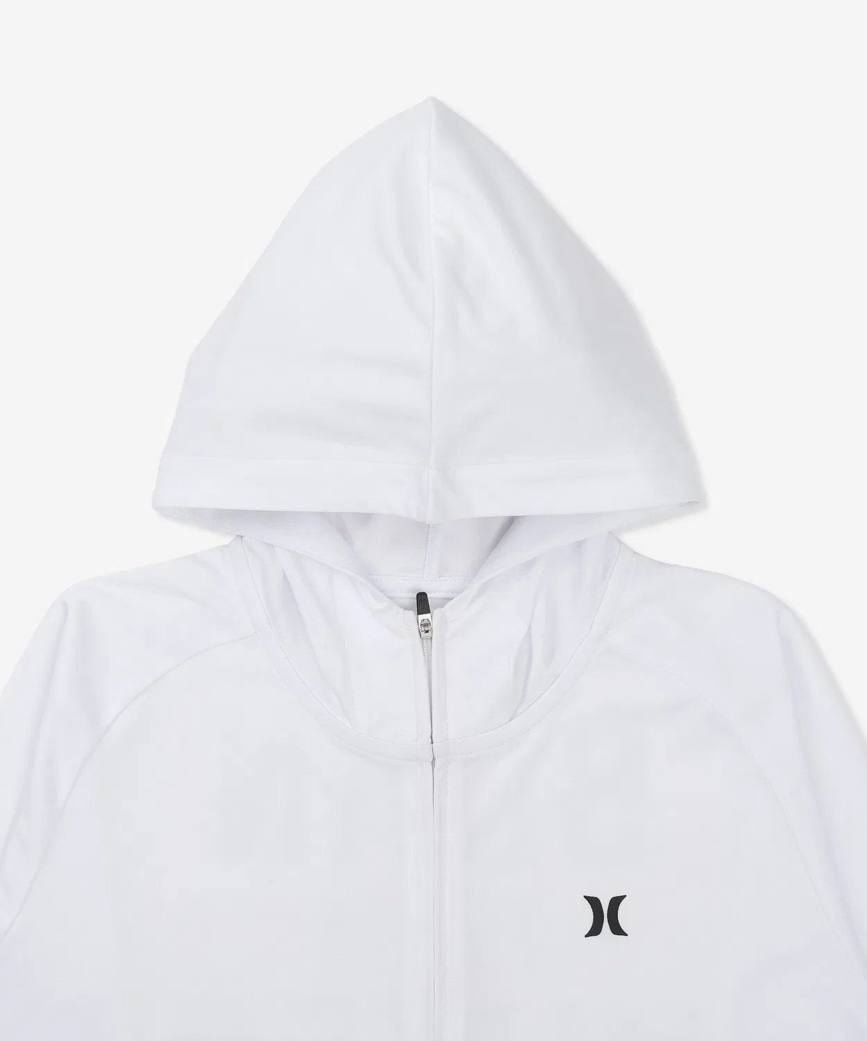 Детский рашгард-худи с длинным рукавомHurley BORN FROM WATER FULL ZIP HOODIE, Белый — фото 3