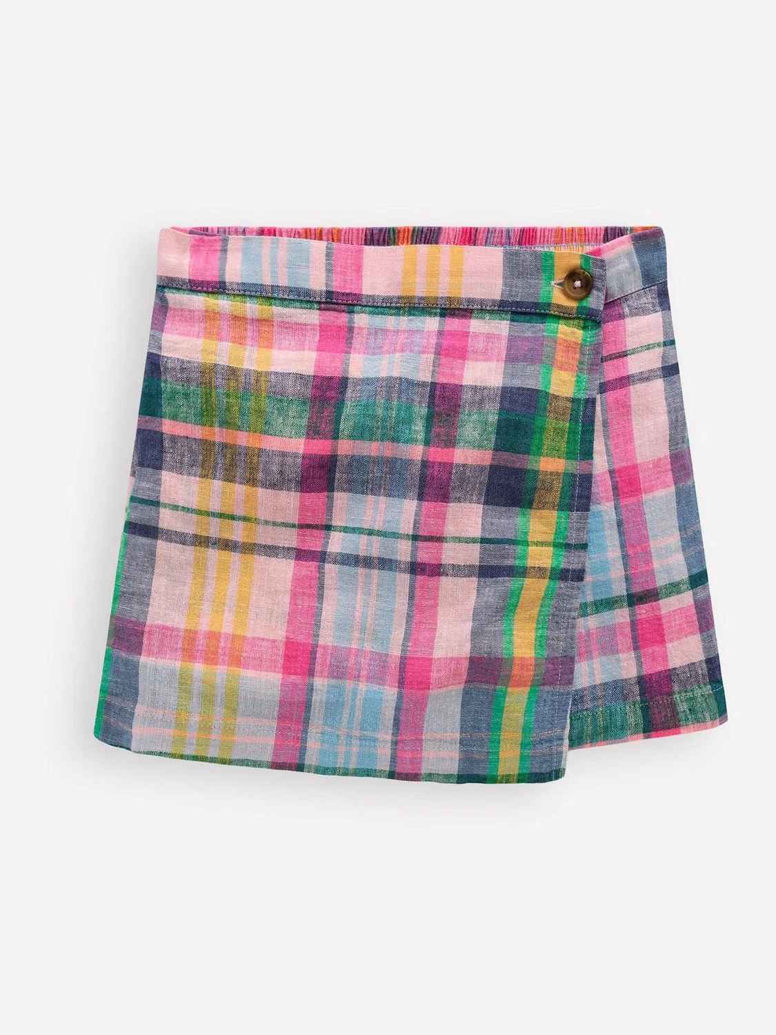 Шорты-юбка Boden Wrap Woven, синий — фото 2