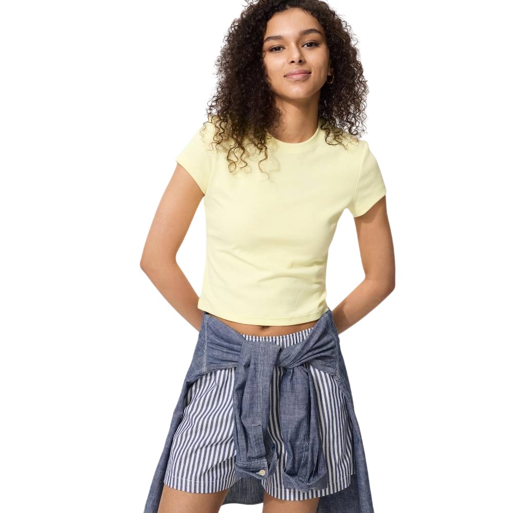 Футболка Uniqlo Mini T, 41 желтый