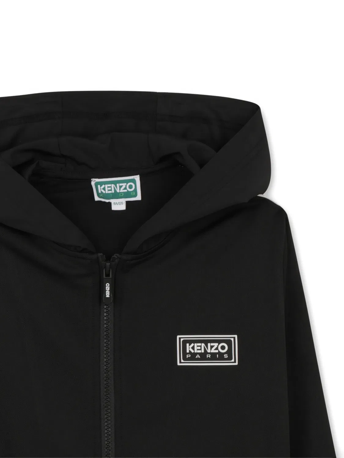 Толстовка с капюшоном и логотипом Kenzo, черный — фото 2