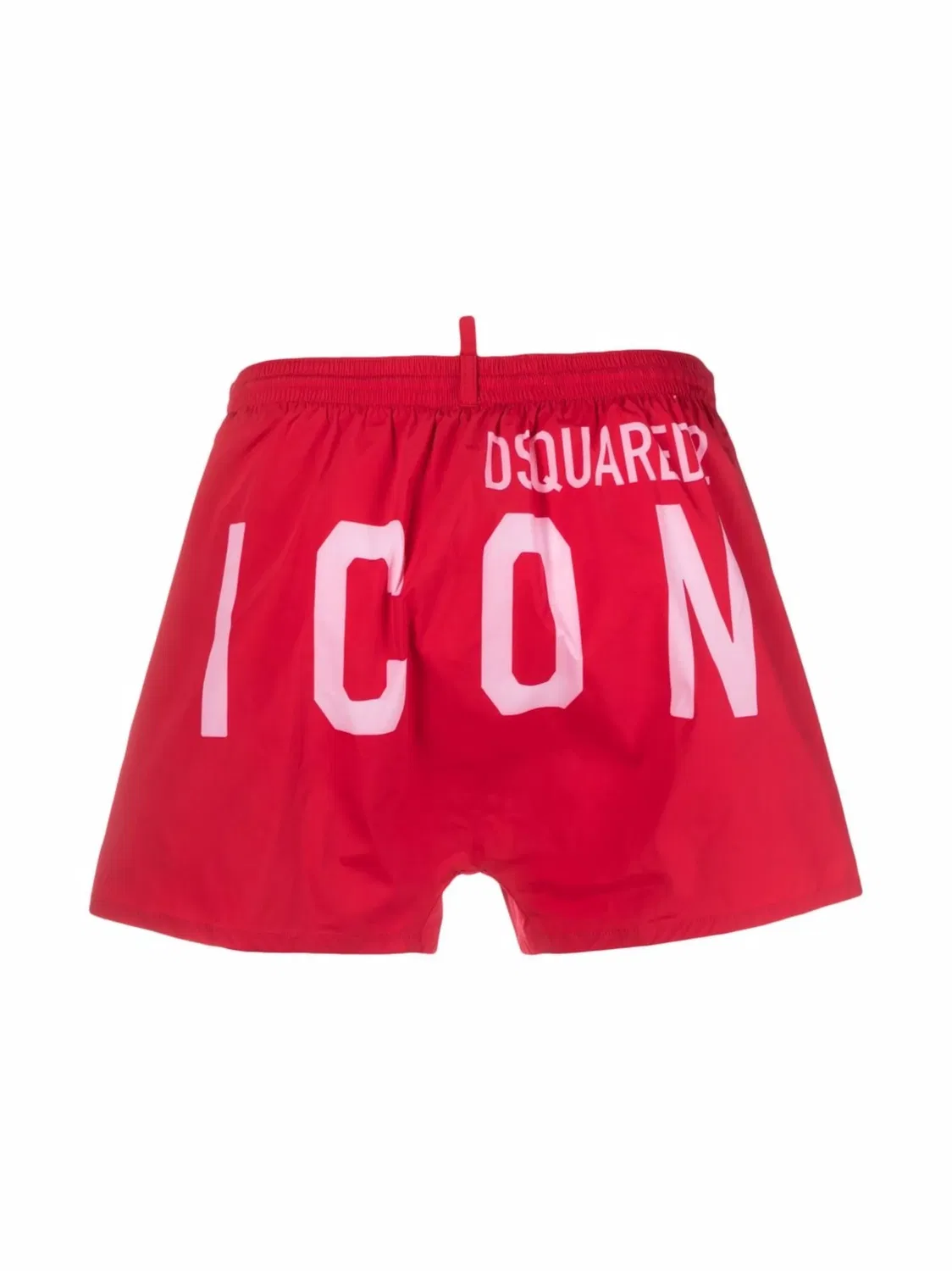 Шорты для плавания с принтом Icon DSQUARED2, красный — фото 2