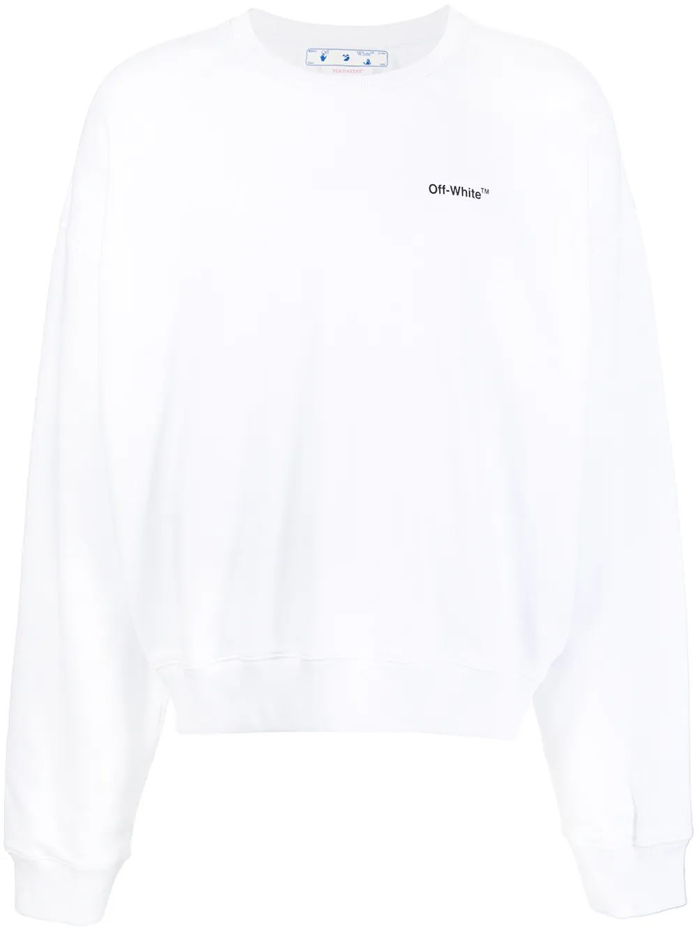 

Толстовка с принтом Caravaggio Arrows OFF-WHITE, белый