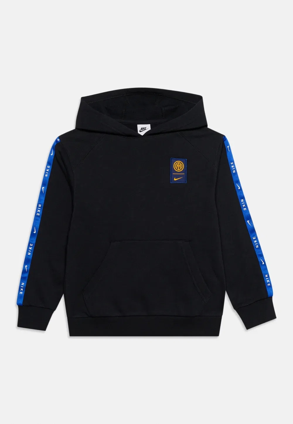 Худи Inter Milano унисекс - клубная одежда Nike Performance, Black/Lyon Blue/University Gold-Coloured