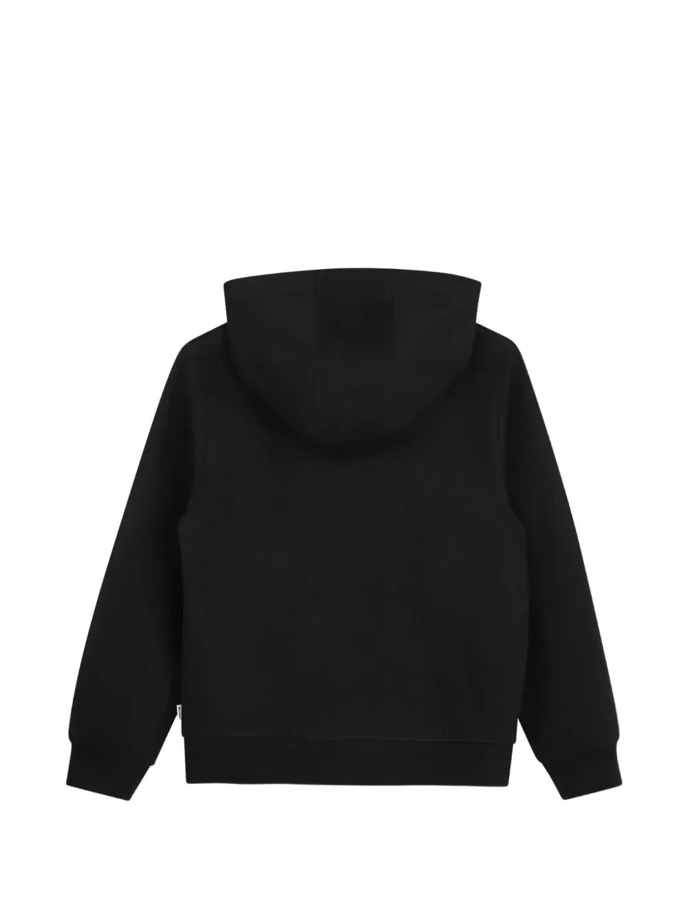Худи на молнии с нашивкой-логотипом Boss Kidswear, черный — фото 2