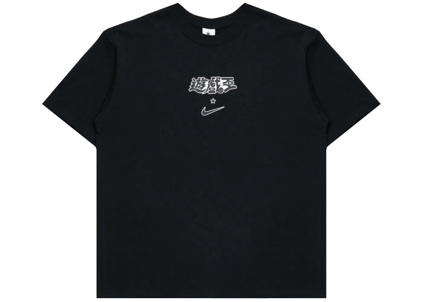 Мужская футболка с принтом Nike Tee Black