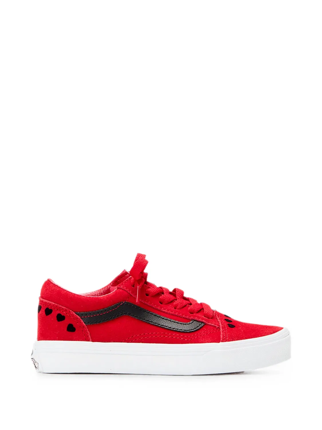 Кеды Old Skool с принтом Vans Kids, красный
