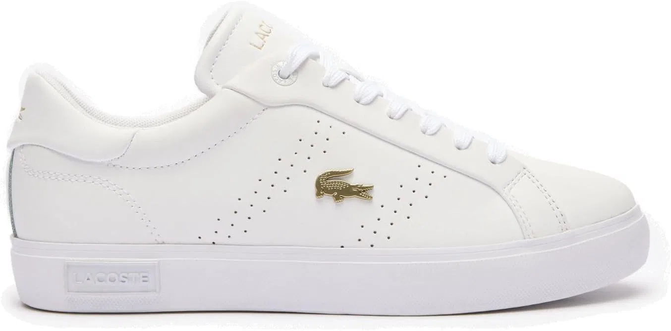 Женские кроссовки Lacoste Powercourt 2.0, Wht Gld 216