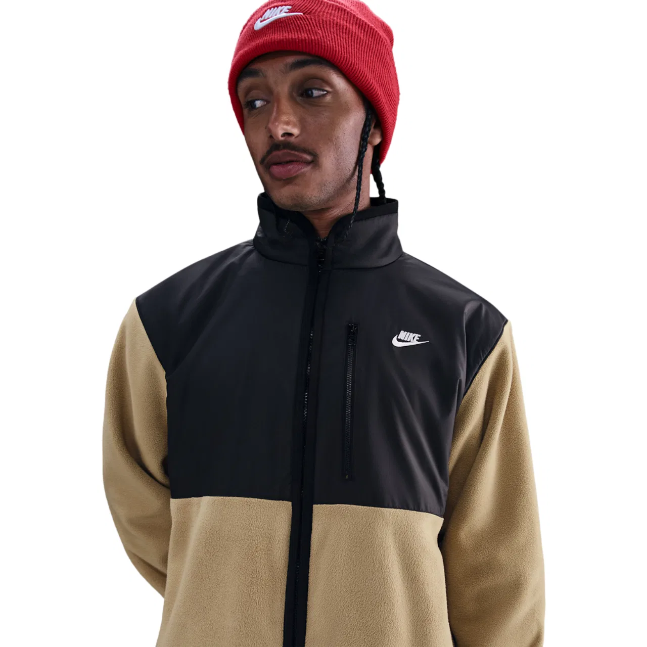 Мужская куртка Club Winterized Nike, цвет Parachute Beige/Black