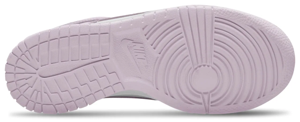 Детские кроссовки Dunk Low Nike, цвет White/Violet — фото 4