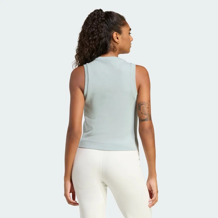 Спортивный топ без рукавов Soft Lux Tank adidas, Розовый — фото 2