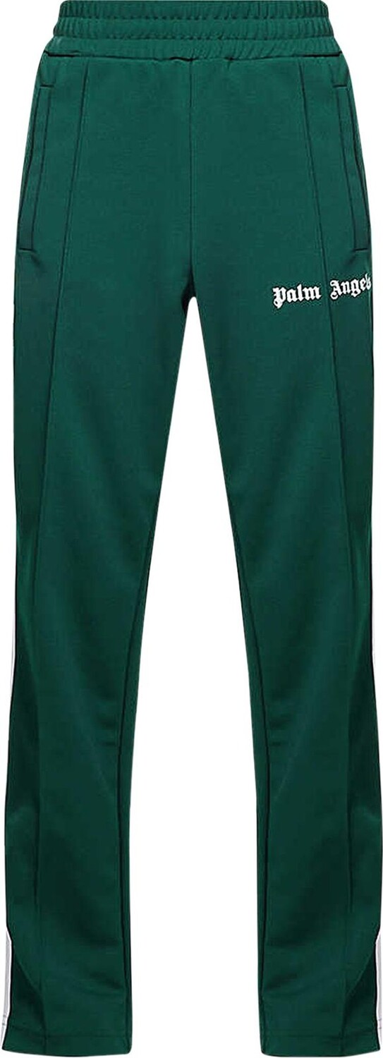 

Брюки Palm Angels Classic Track Pants 'Green/White', зеленый