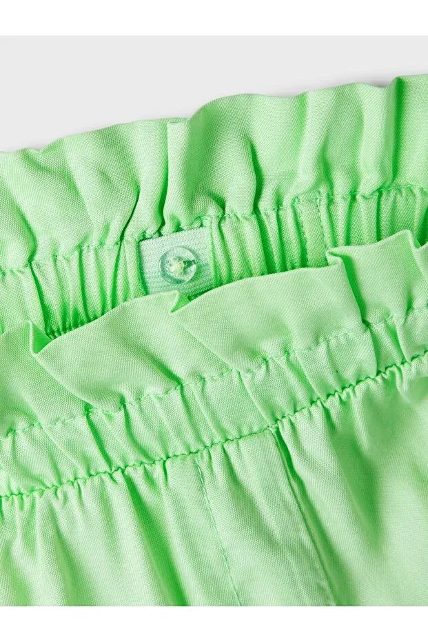Детские шорты для девочек хлопковые Name It, Green — фото 4