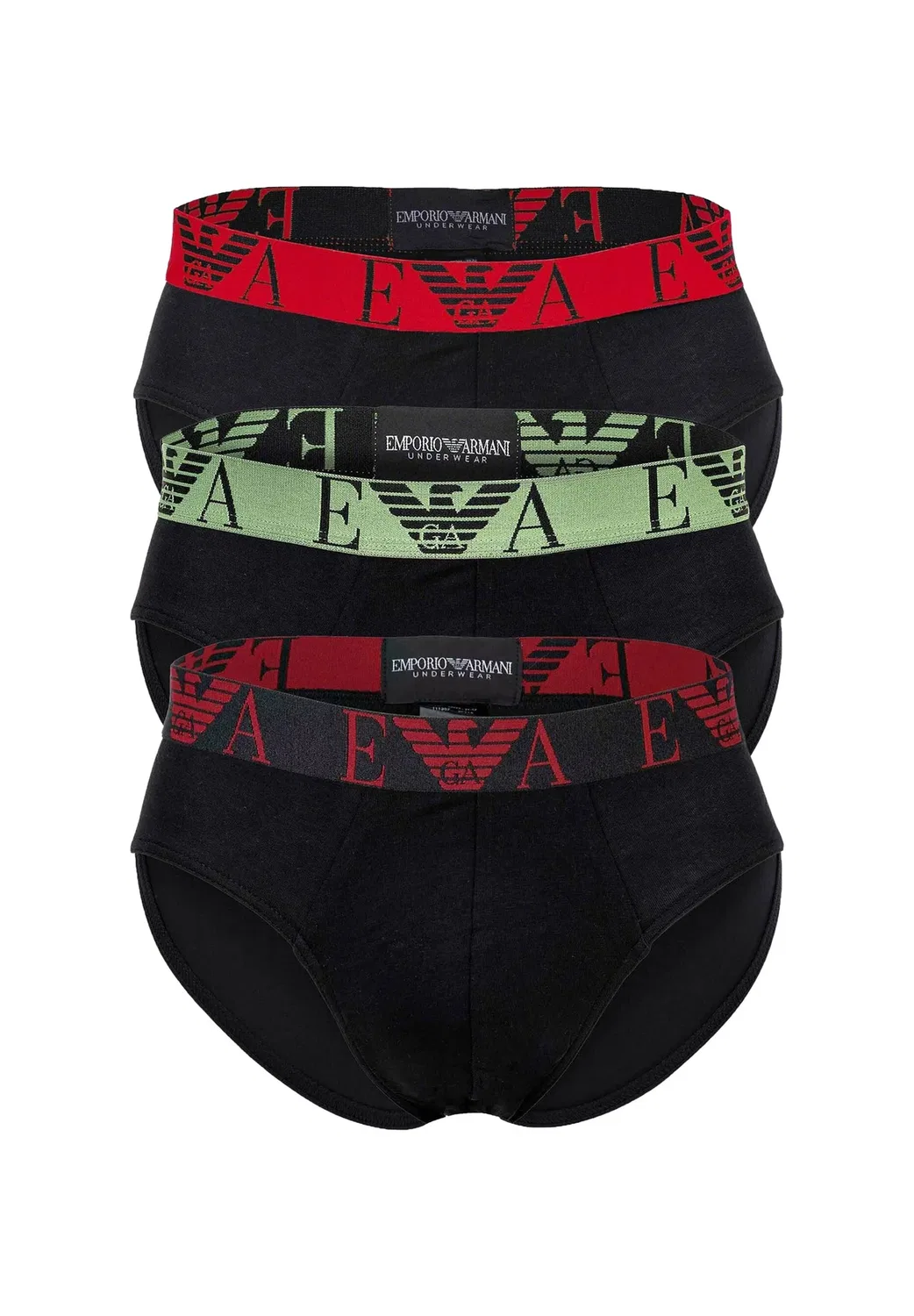 3 труса в упаковке Emporio Armani, Schwarz