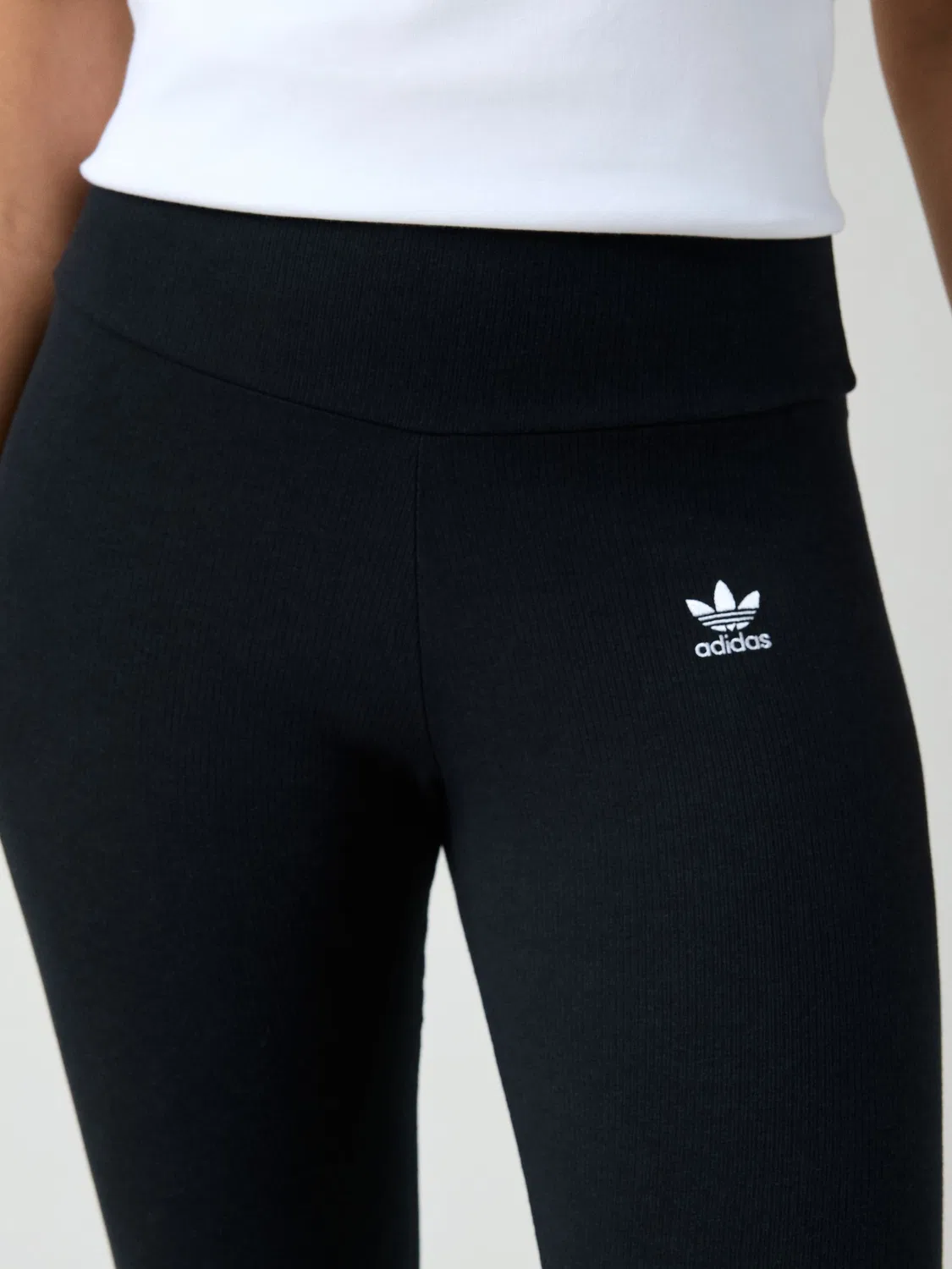 Леггинсы высокие, adidas Essential, adidas Originals, черный — фото 3