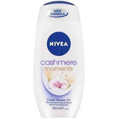 Гель для душа Cashmere Moments, NIVEA, 3 x 250 мл