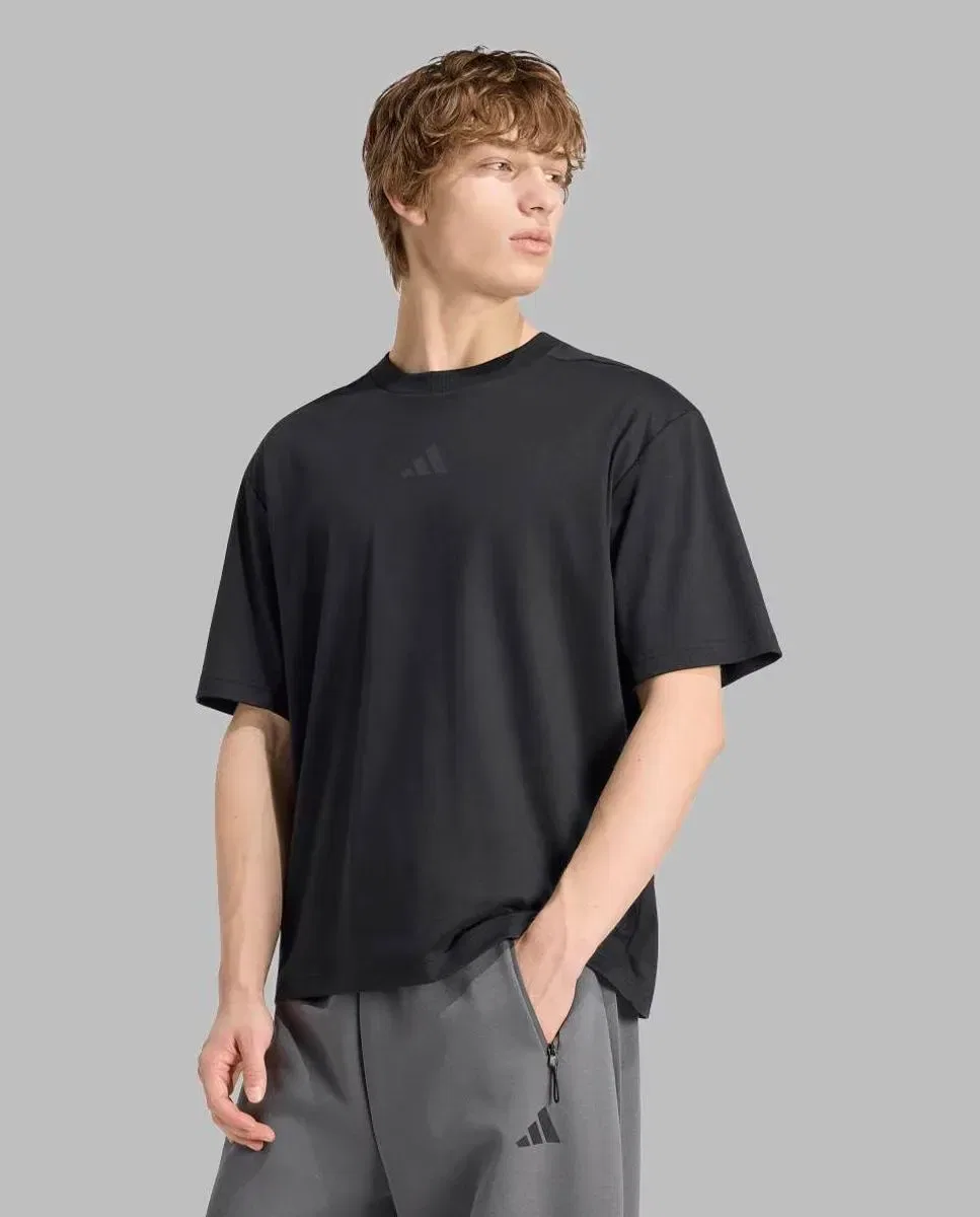 Мужская футболка с принтом Z.N.E. Loose Fit adidas, Negro
