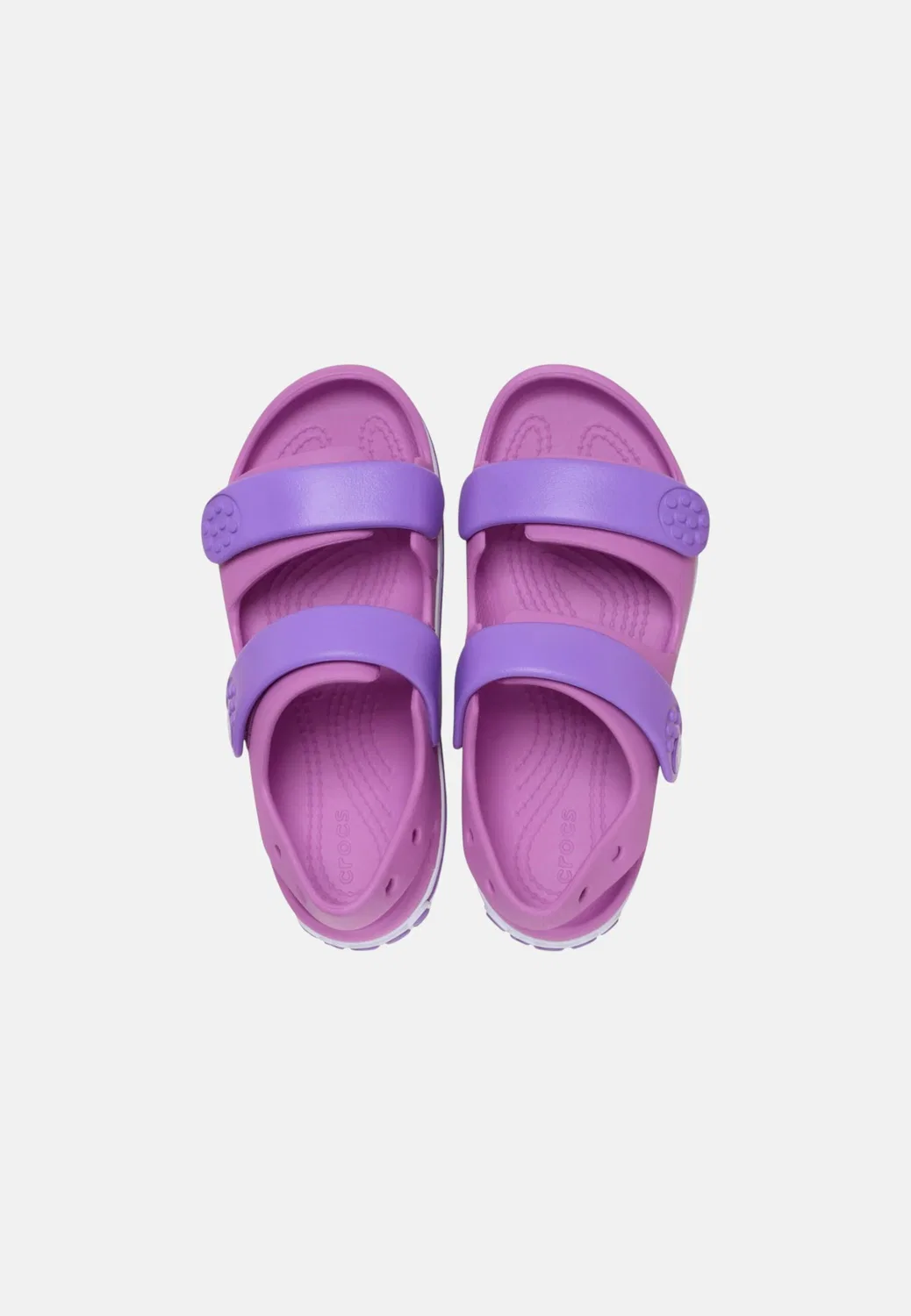 Детские сандалии для девочек с ремешком Crocs, Violet — фото 2