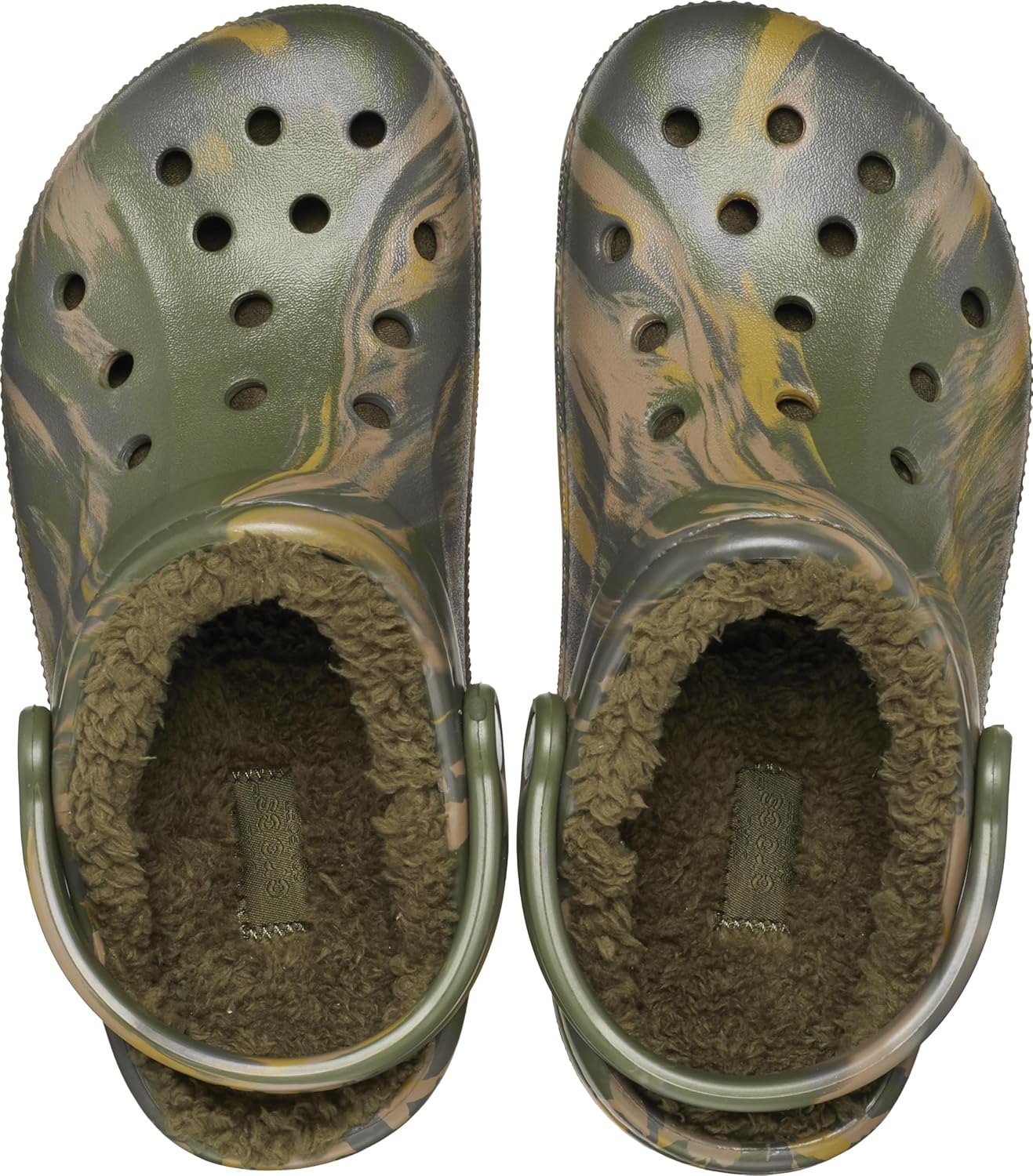Унисекс сабо Crocs Ralen с подкладкой, зеленый — фото 4