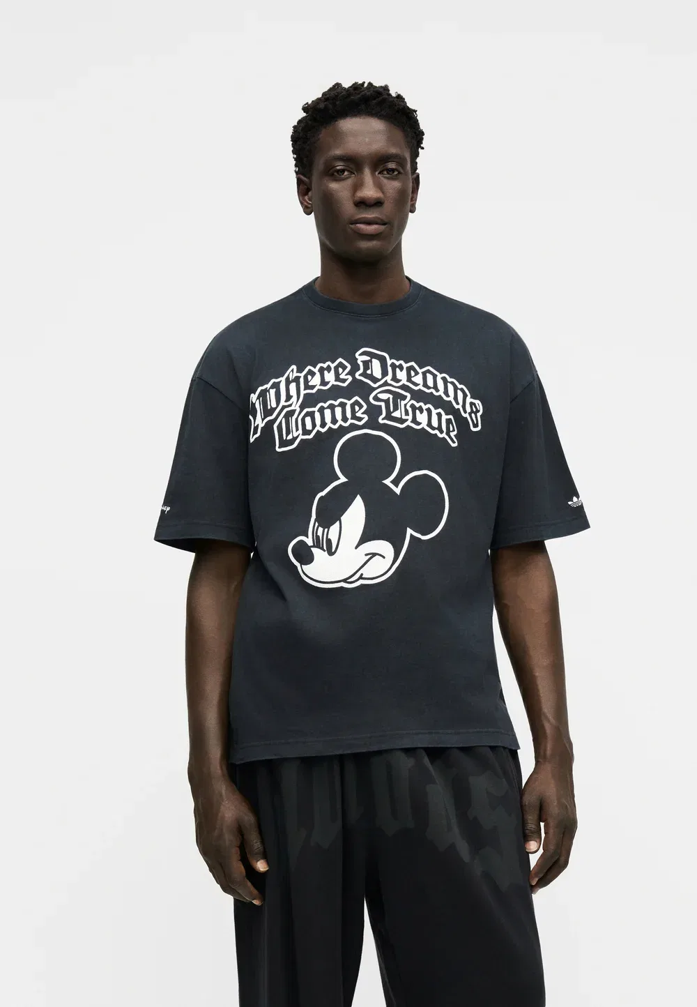 Футболка Disney унисекс - футболка с принтом Adidas Originals, Black