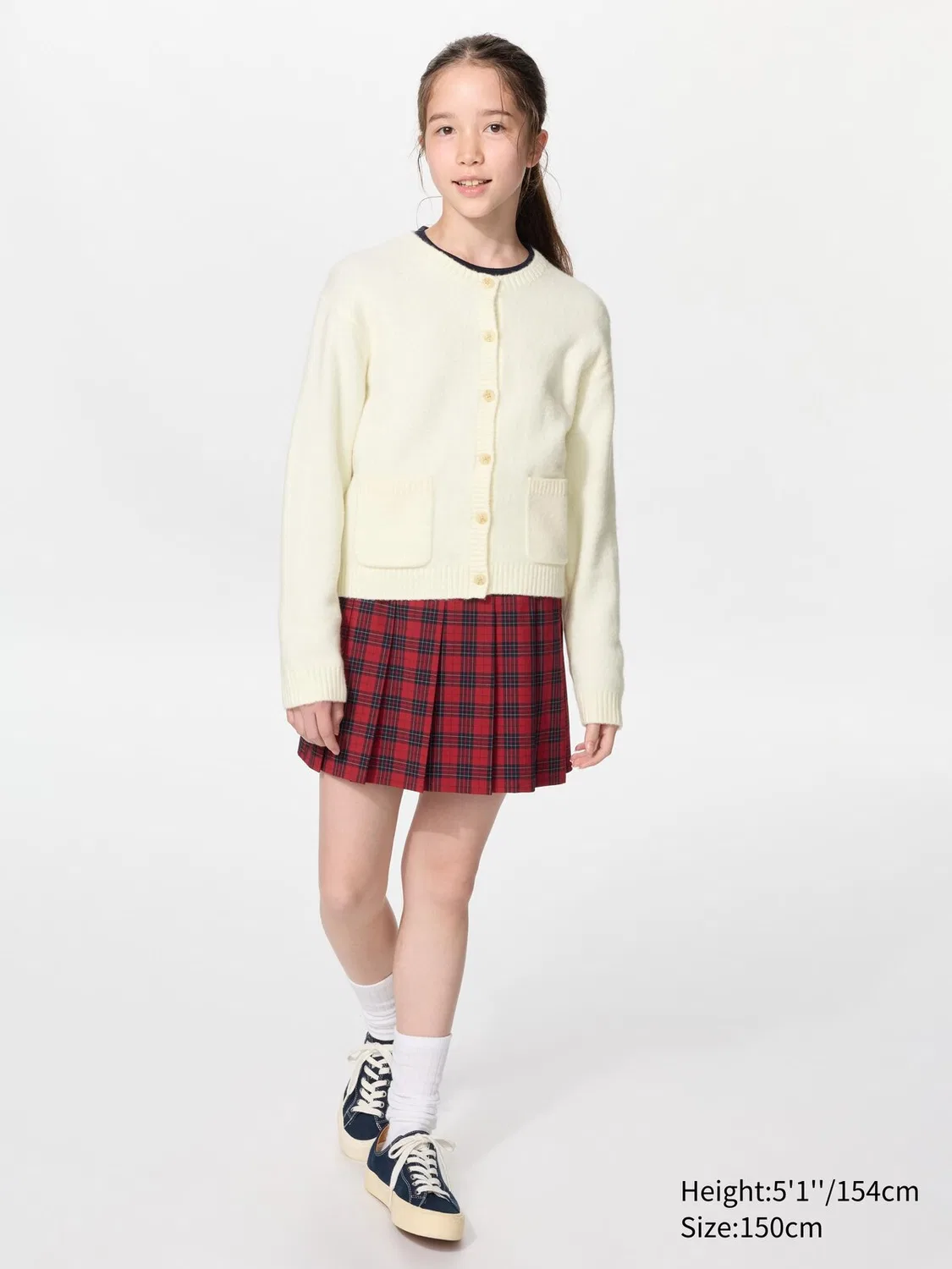 Детский кардиган Uniqlo из пряжи «суфле», зеленый — фото 2