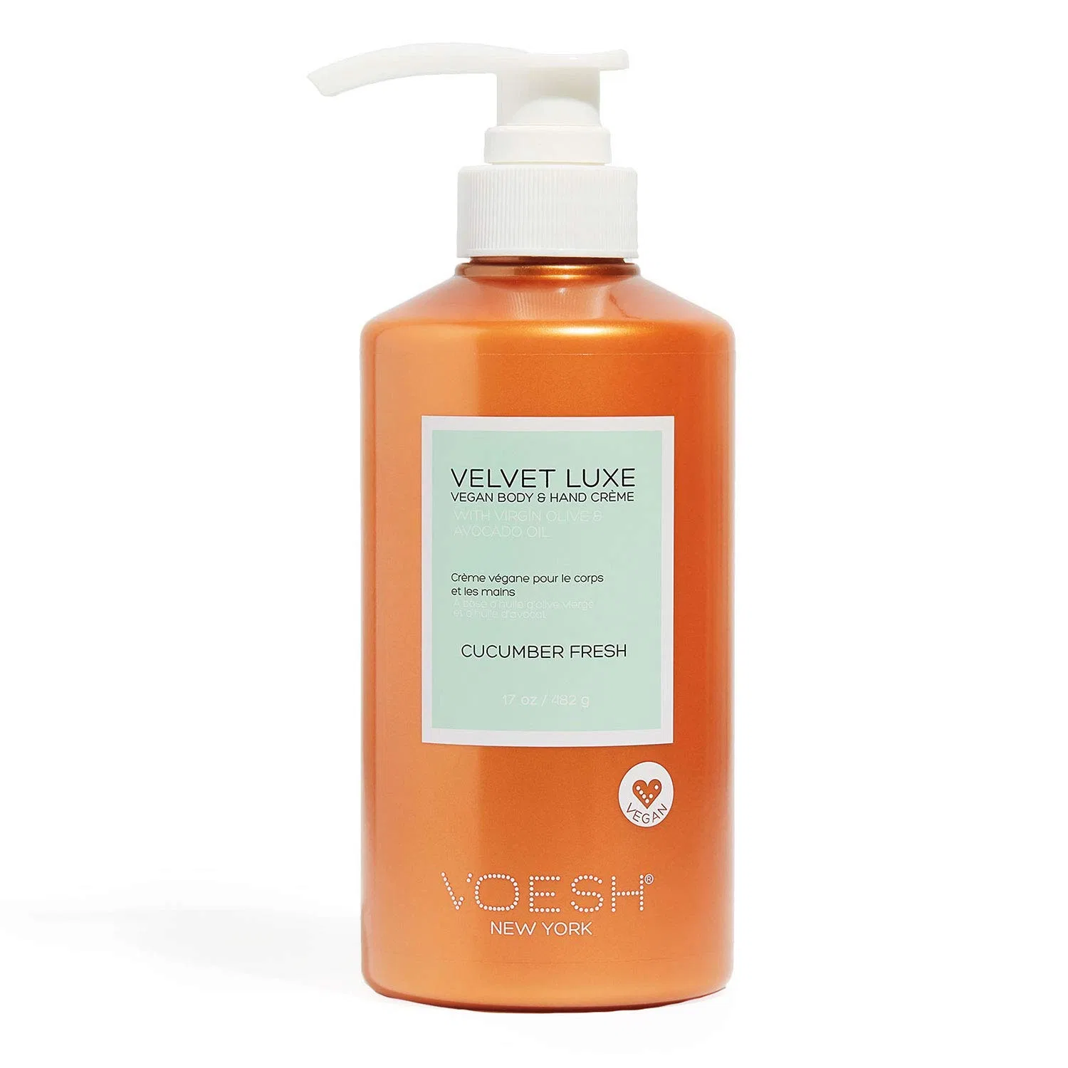 Лосьон для тела Velvet Luxe Vegan, VOESH, Огуречная свежесть, 502 мл