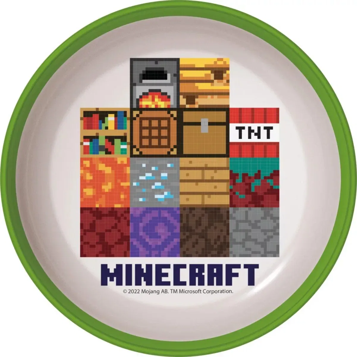 Тарелка детская нескользящая Minecraft Crafters Minecraft