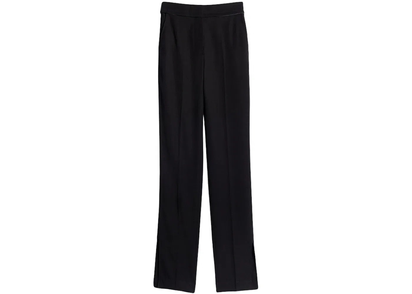 Женские брюки с разрезом Le Pantalon Tibau Slit Jacquemus, Black
