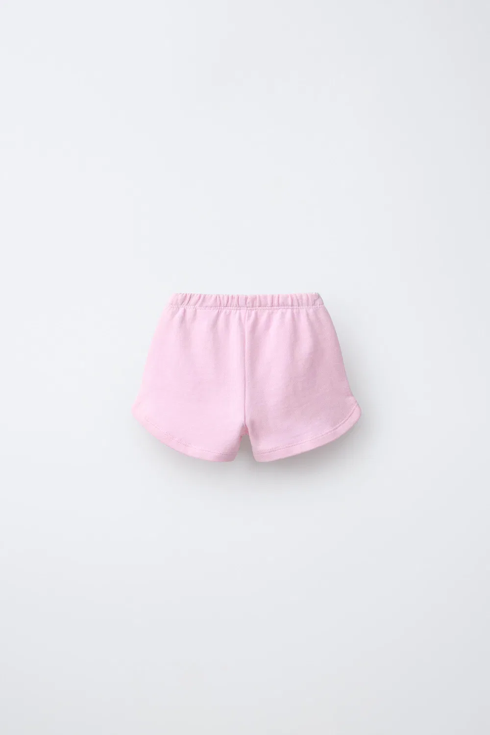 Комплект из двух бермудских шорт с вишневым принтом ZARA, Pink — фото 3