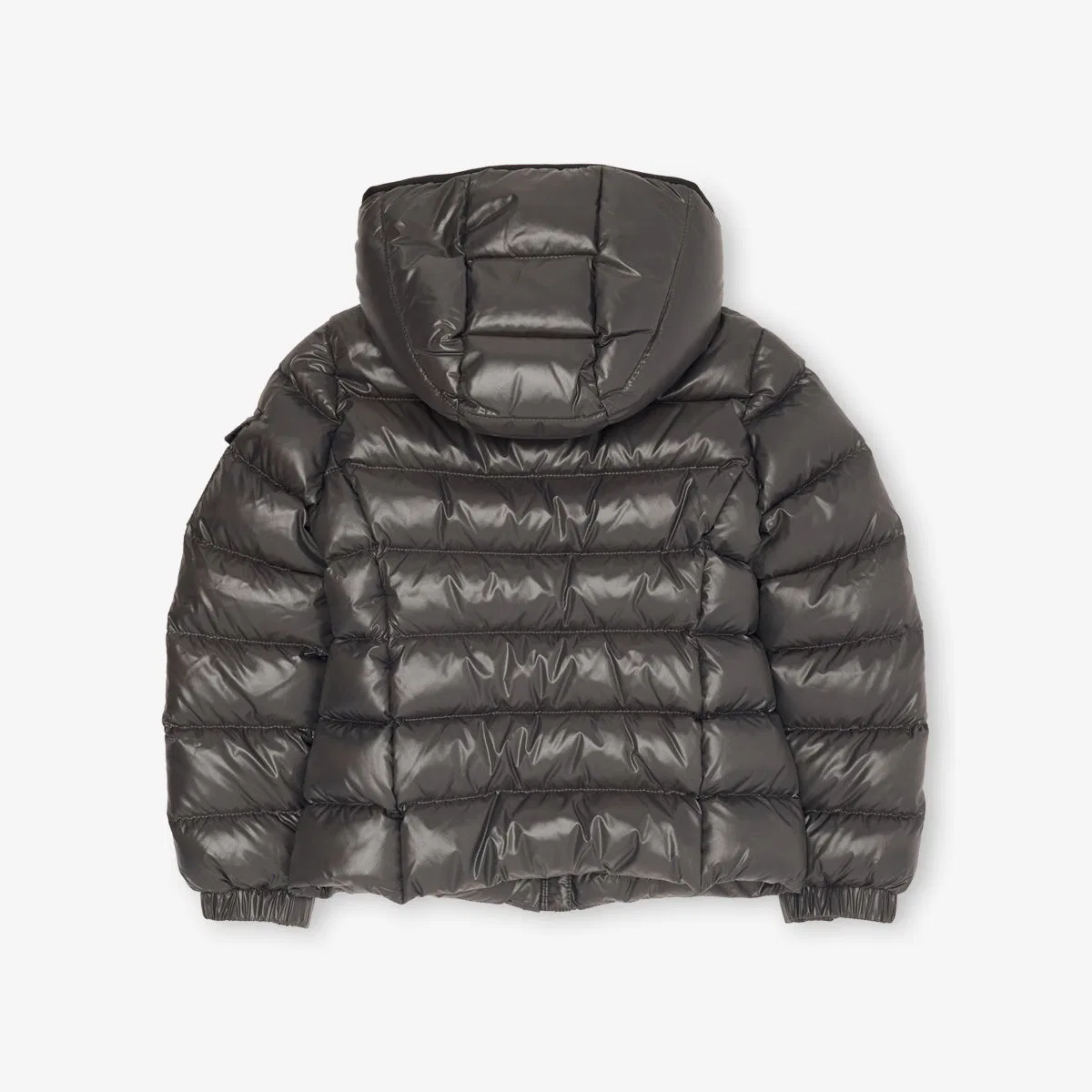 Пуховая куртка Bady с капюшоном, возраст 4-14 лет Moncler, темно-серый — фото 3