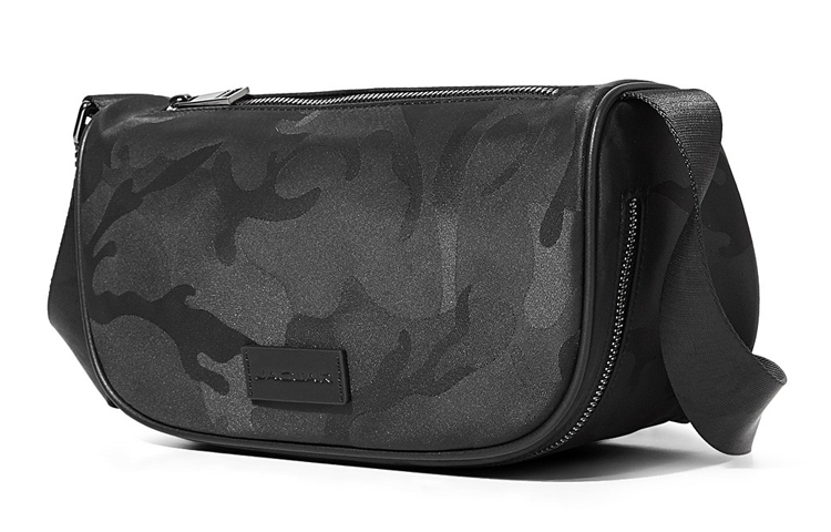 

JAGUAR Тканевая мужская сумка через плечо камуфляж черная, Camouflage Black