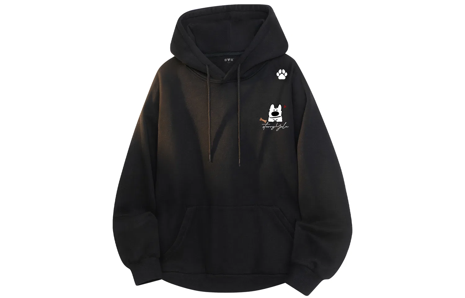 Детский свитшот с капюшоном, Unisex Hooded Moderate Regular, YALU — фото 3