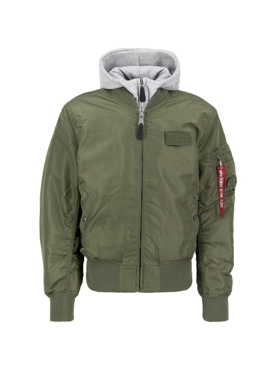 

Межсезонная куртка ALPHA INDUSTRIES, зеленый