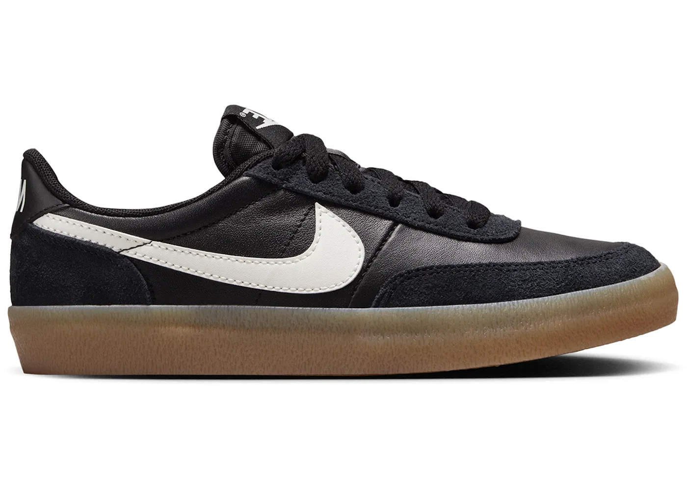 Детские кроссовки Lifestyle с замшевыми вставками Nike Killshot 2, Black/Gum Yellow/Sail