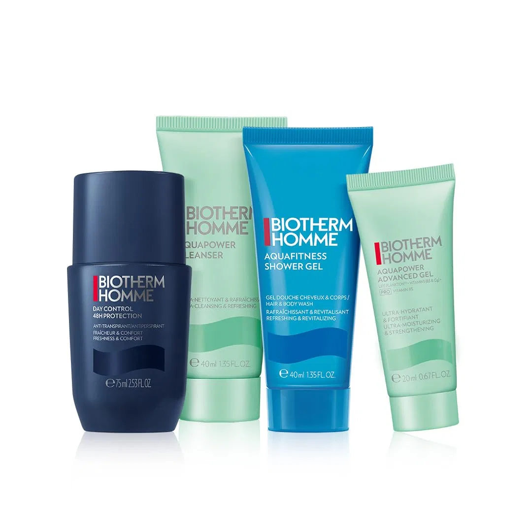 Набор мужской косметики Biotherm Aquapower Drop Set, 4 предмета — фото 3