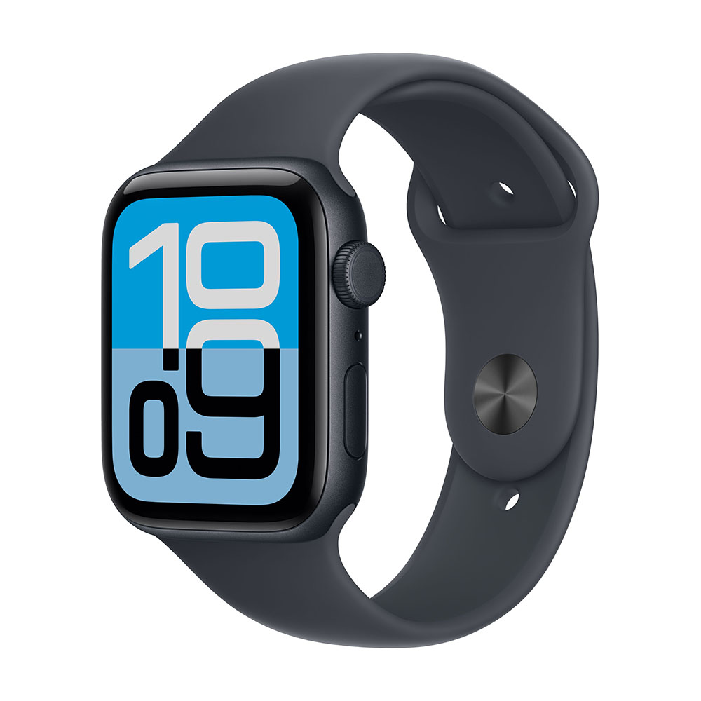

Умные часы Apple Watch SE 3, 2025 (GPS + Cellular), 44 мм, Midnight Aluminum Case/Midnight Sport Band - M/L, Черный, Умные часы Apple Watch SE 3, 2025 (GPS + Cellular), 44 мм, Midnight Aluminum Case/Midnight Sport Band - M/L