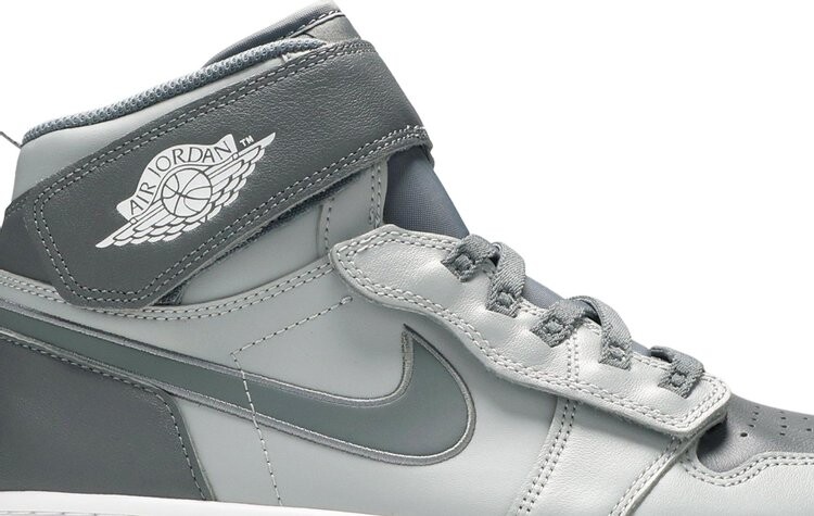 

Кроссовки Air Jordan 1 High FlyEase Light Smoke Grey, серый