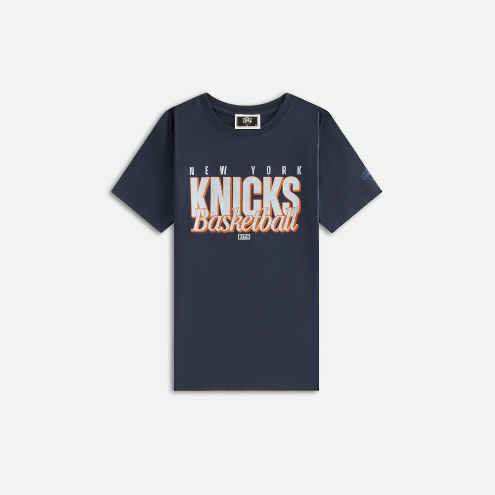 

Футболка Kith Kids for the New York Knicks Classic Vintage Tee, черный