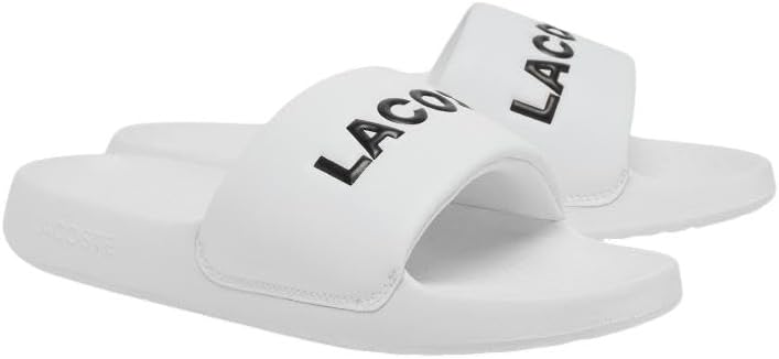 

Lacoste мужские сандалии Serve Slide 1.0, White & Black
