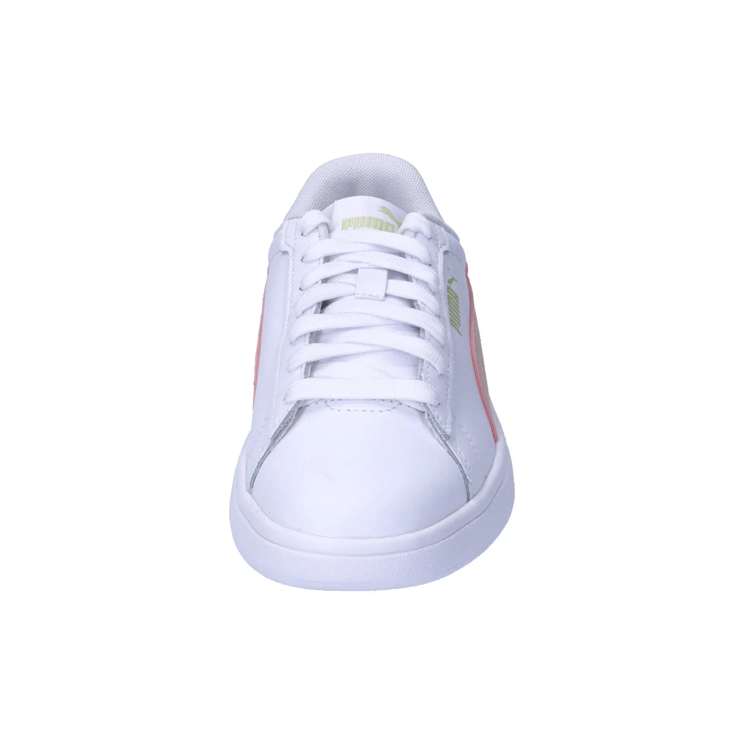 Детские кроссовки из кожи Smash 3.0 L Jr Puma, Weiß — фото 3