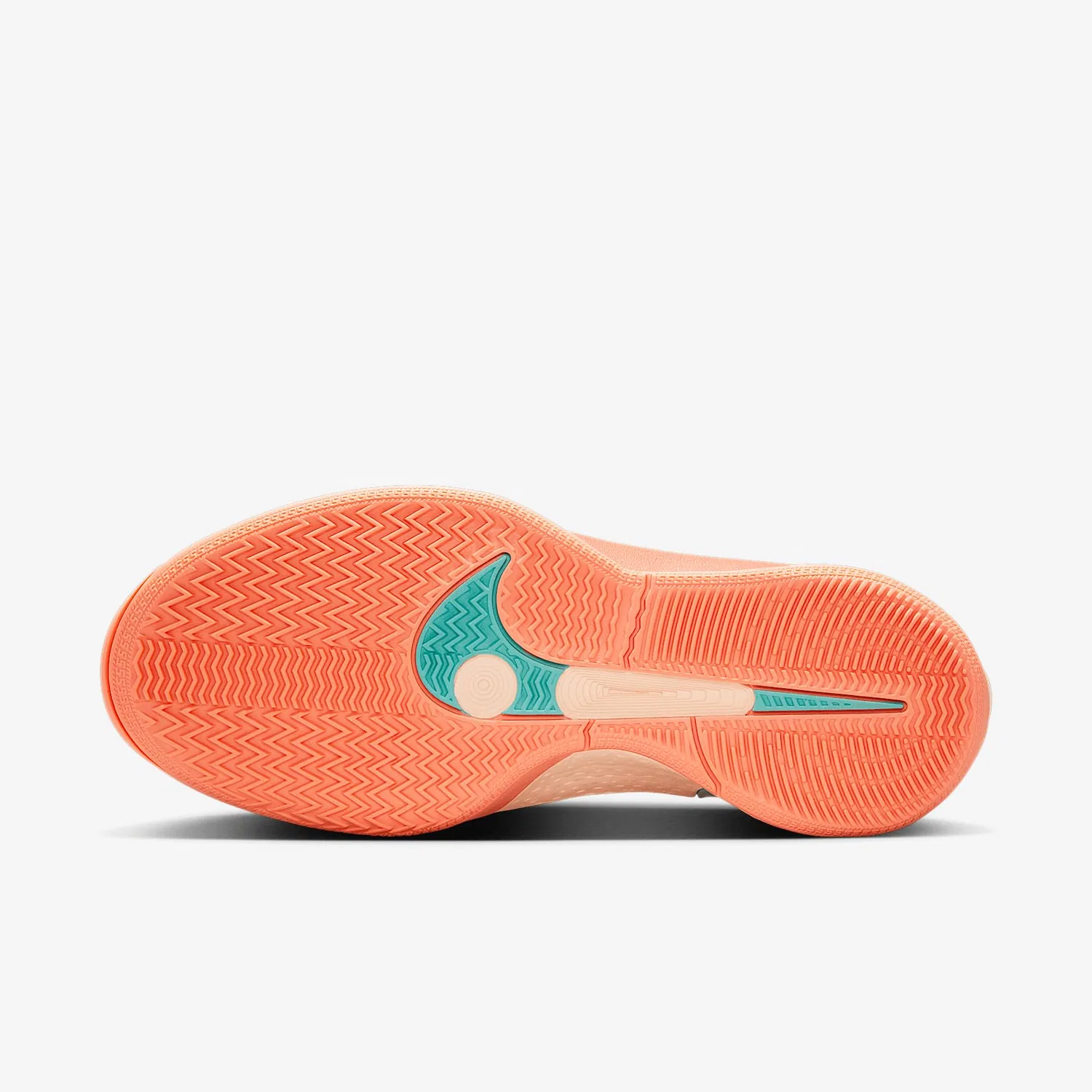 Детские баскетбольные кроссовки с принтом Sabrina 2 NIKE, Aprct Bone Agate Lt Coral — фото 2
