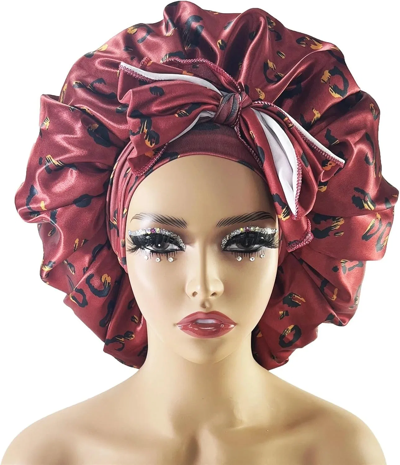 Шапочка для душа Satin, DYYEUAVT, диаметр 45 см, Rot