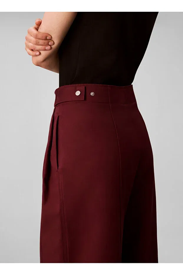Женские широкие брюки Calvin Klein, Red — фото 4