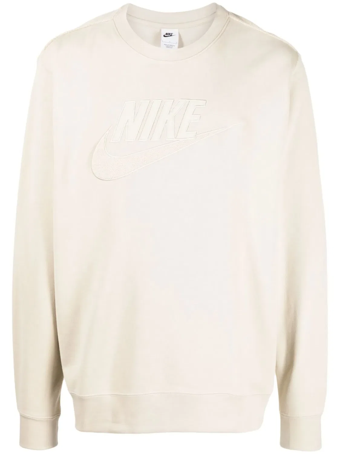Хлопковый свитшот Club Nike, нейтральный