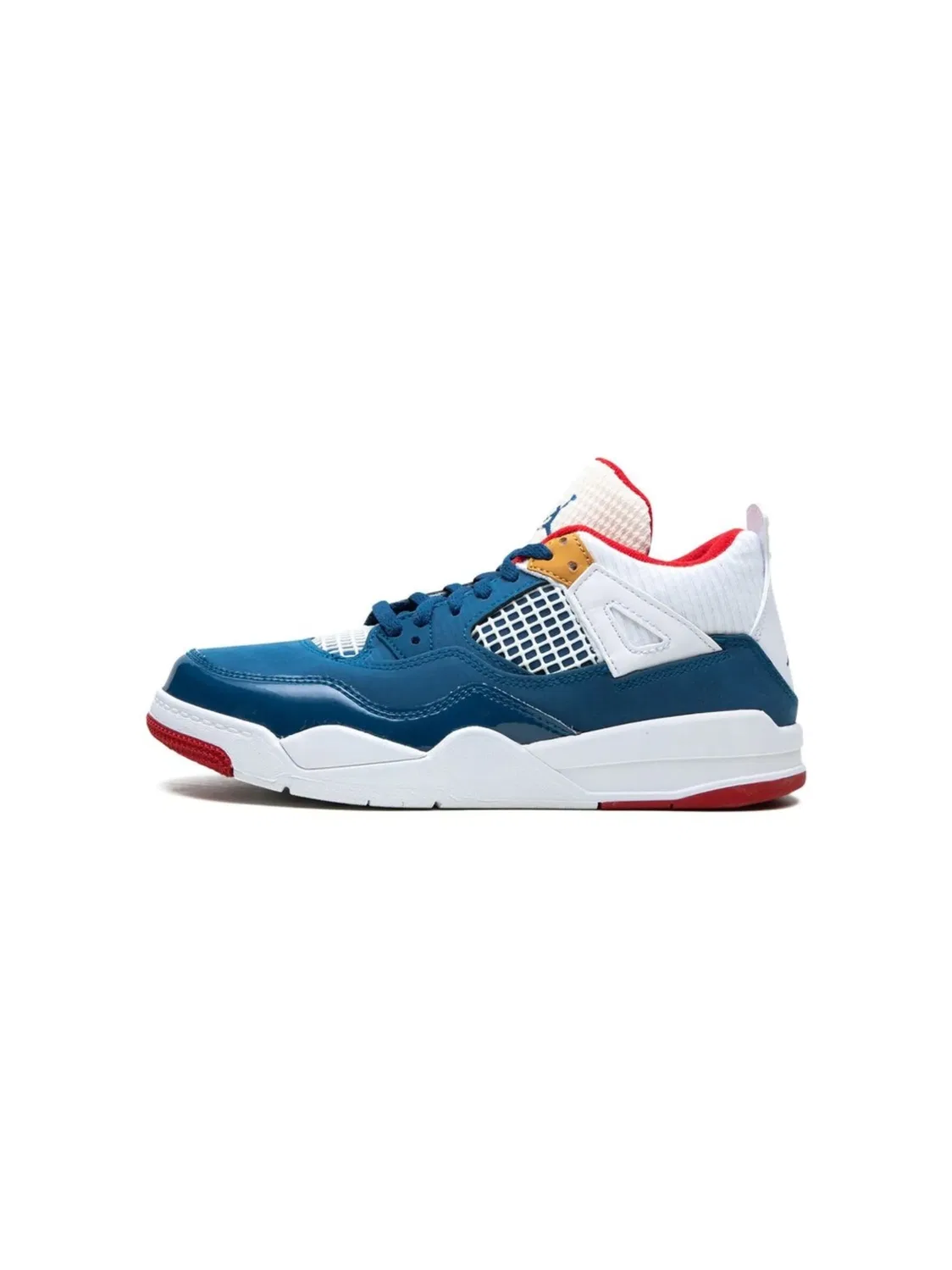 Кроссовки Air Jordan 4 Messy Room, синий — фото 4
