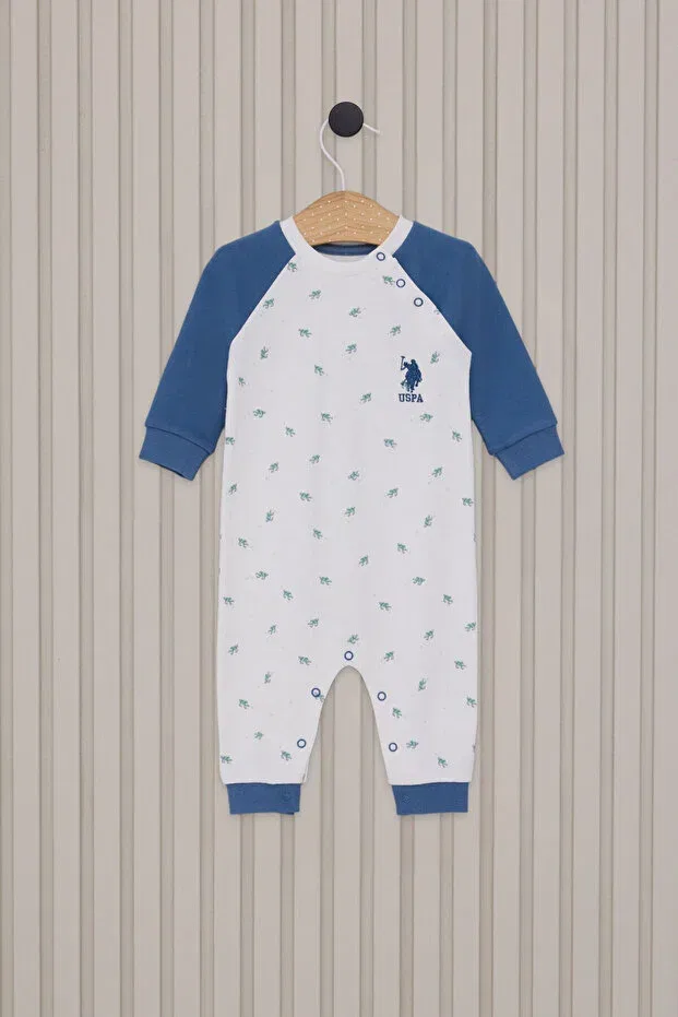 Детский комбинезон для мальчиков с коротким рукавом U.S. Polo Assn., Blue