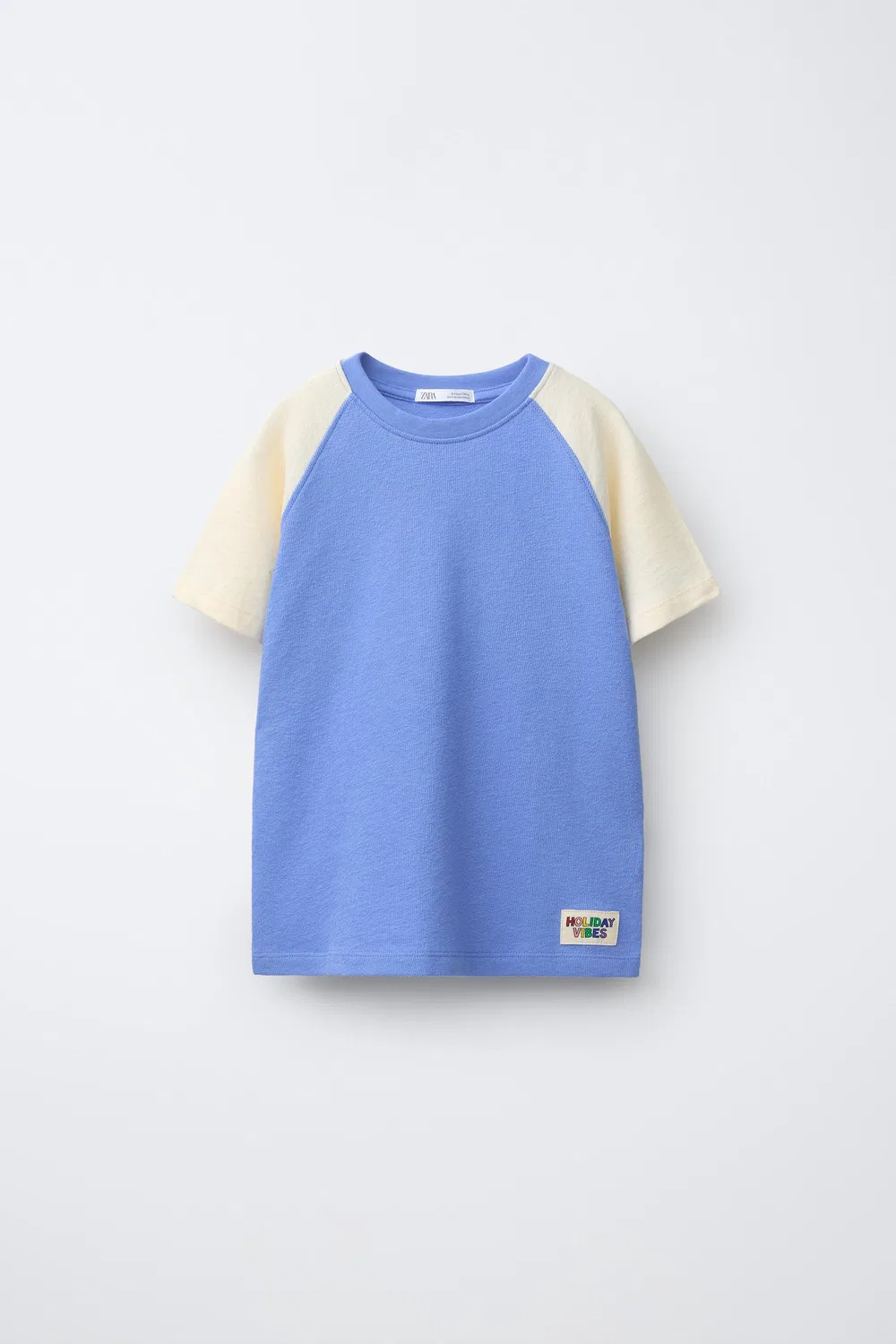 Пижама с текстурированной этикеткой, размер 6-14 лет ZARA, Blue — фото 2
