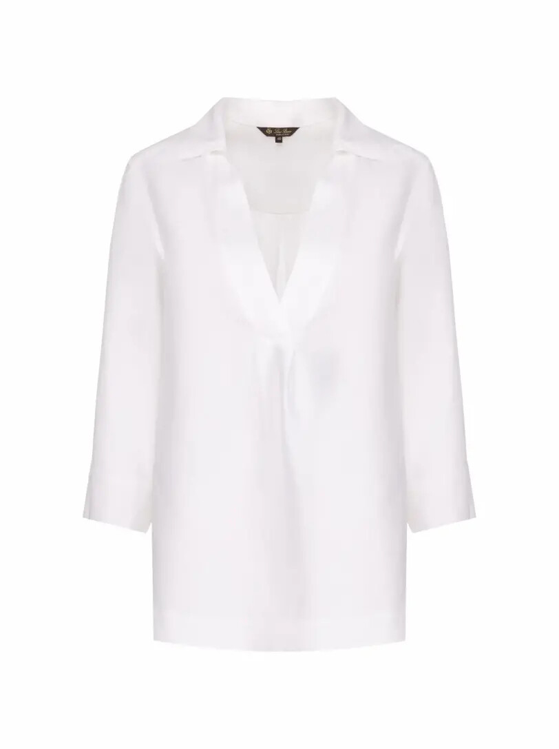 

Льняная блузка Loro Piana